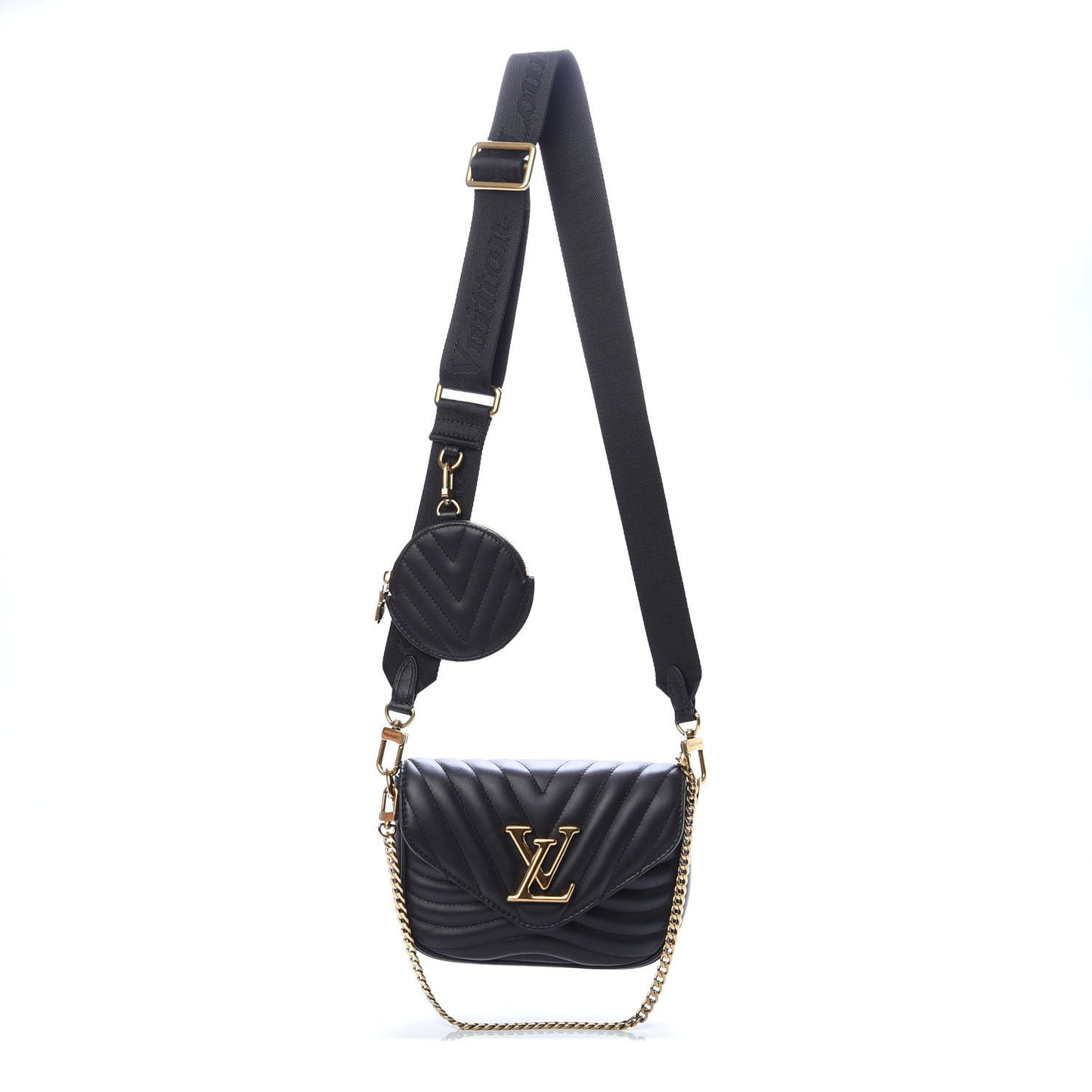 Calfskin New Wave Multi Pochette Black