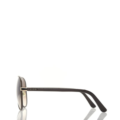 Gucci Calfskin Aviator Sunglasses 2887/S Brown 3 of 9