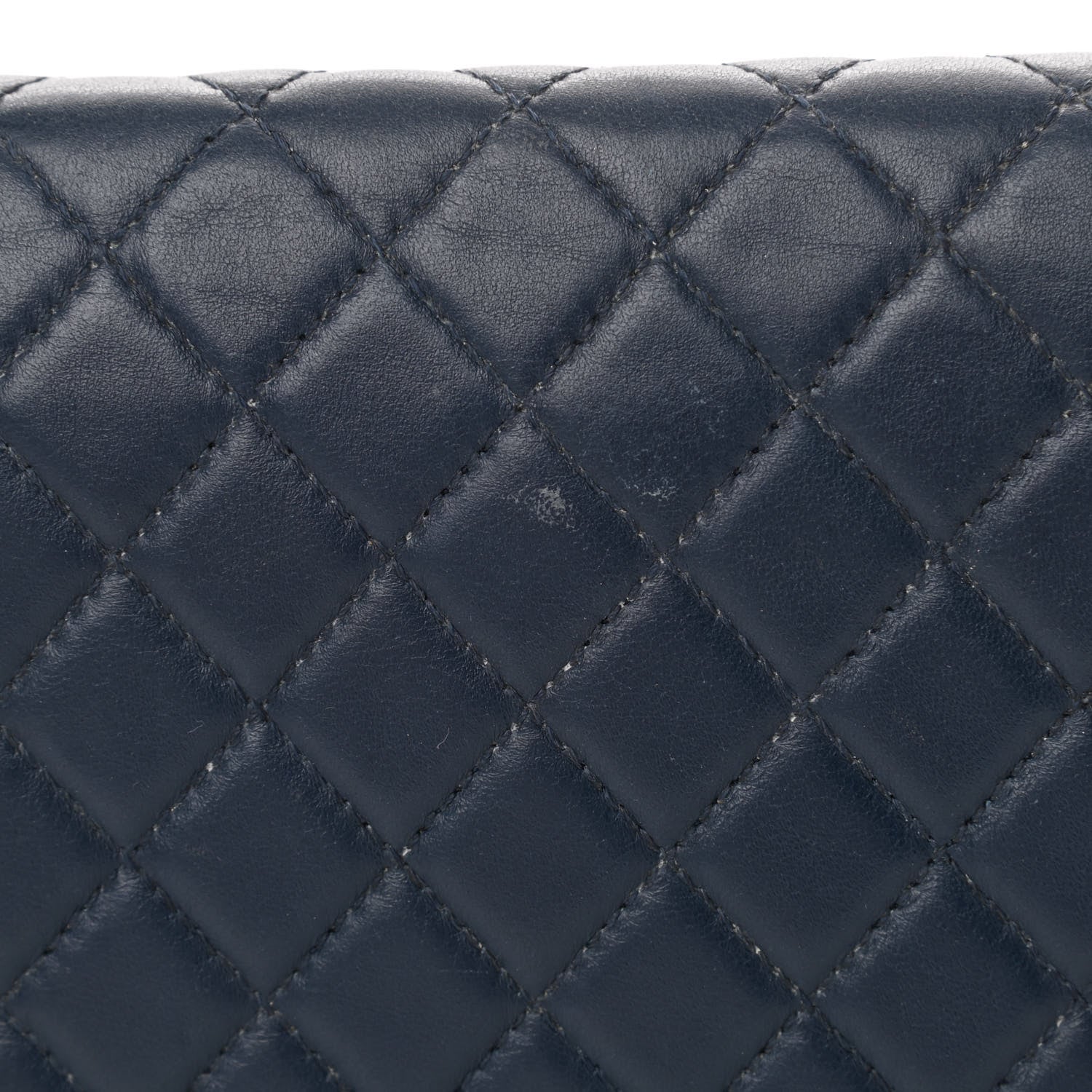 Chanel Lambskin Quilted Medium Boy Flap Blue 13 of 15