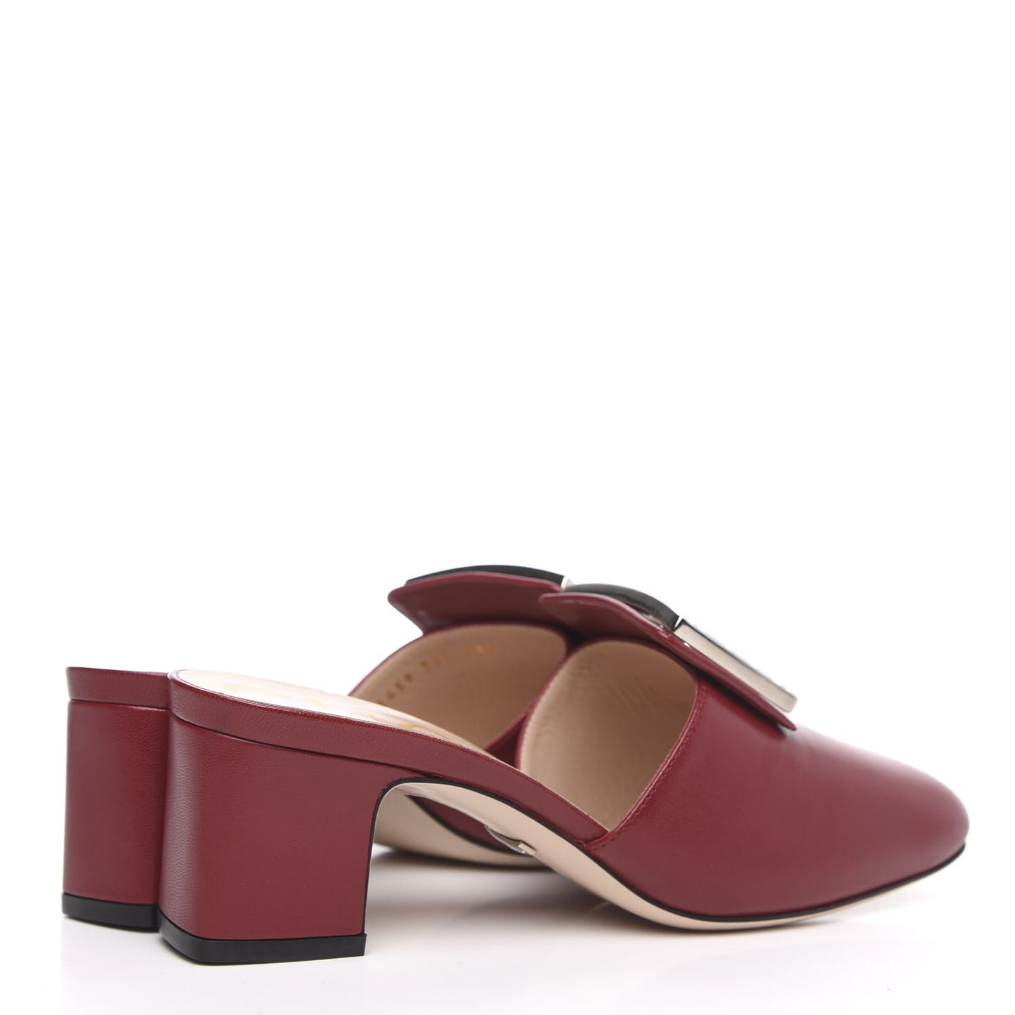 Malaga Kid Crystal Square G Madelyn Mules 36.5 Romantic Cerise