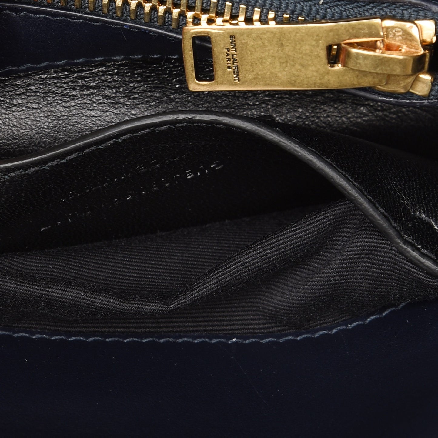 Calfskin Suede Matelasse Chevron Monogram Medium College Bag Marine
