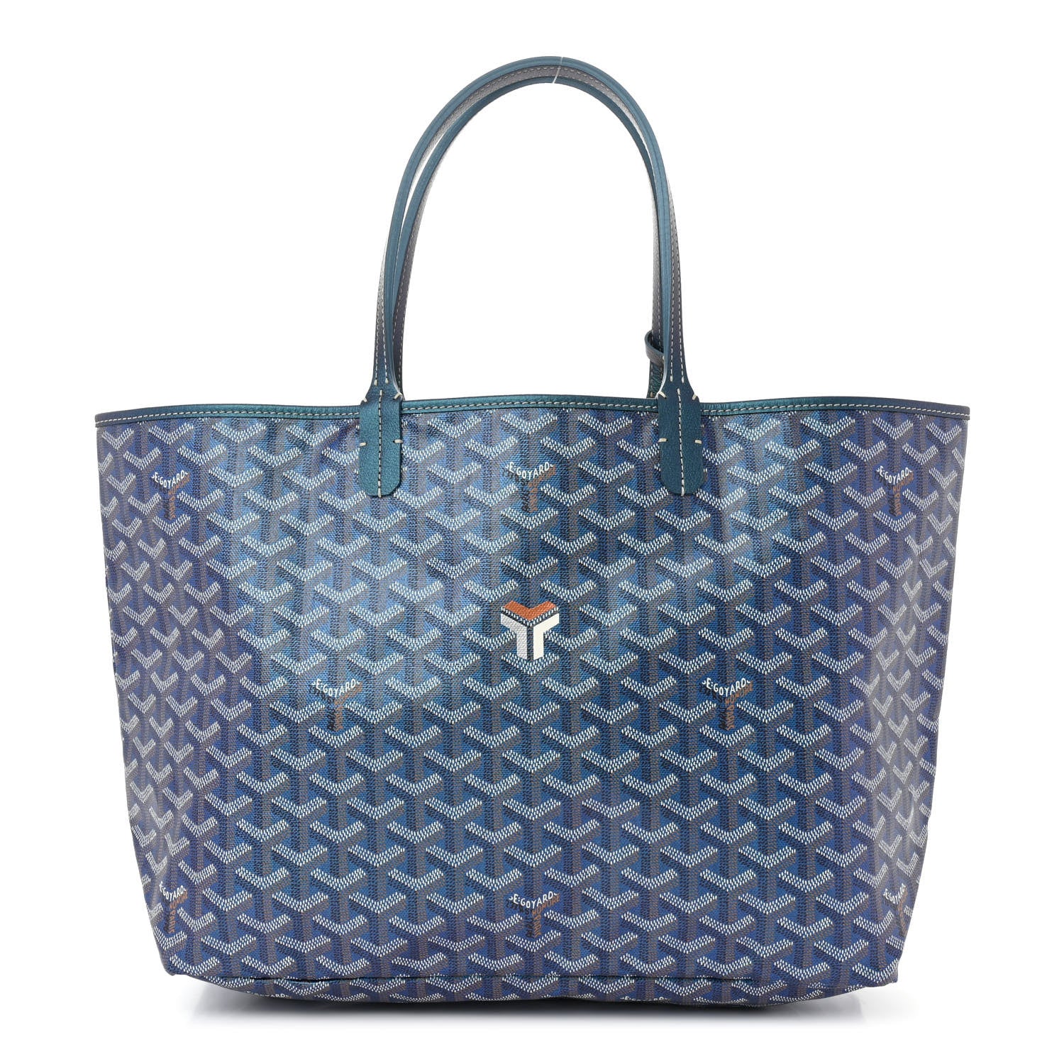 Goyard Iridescent Goyardine Saint Louis PM  Pearly Blue 1 of 11
