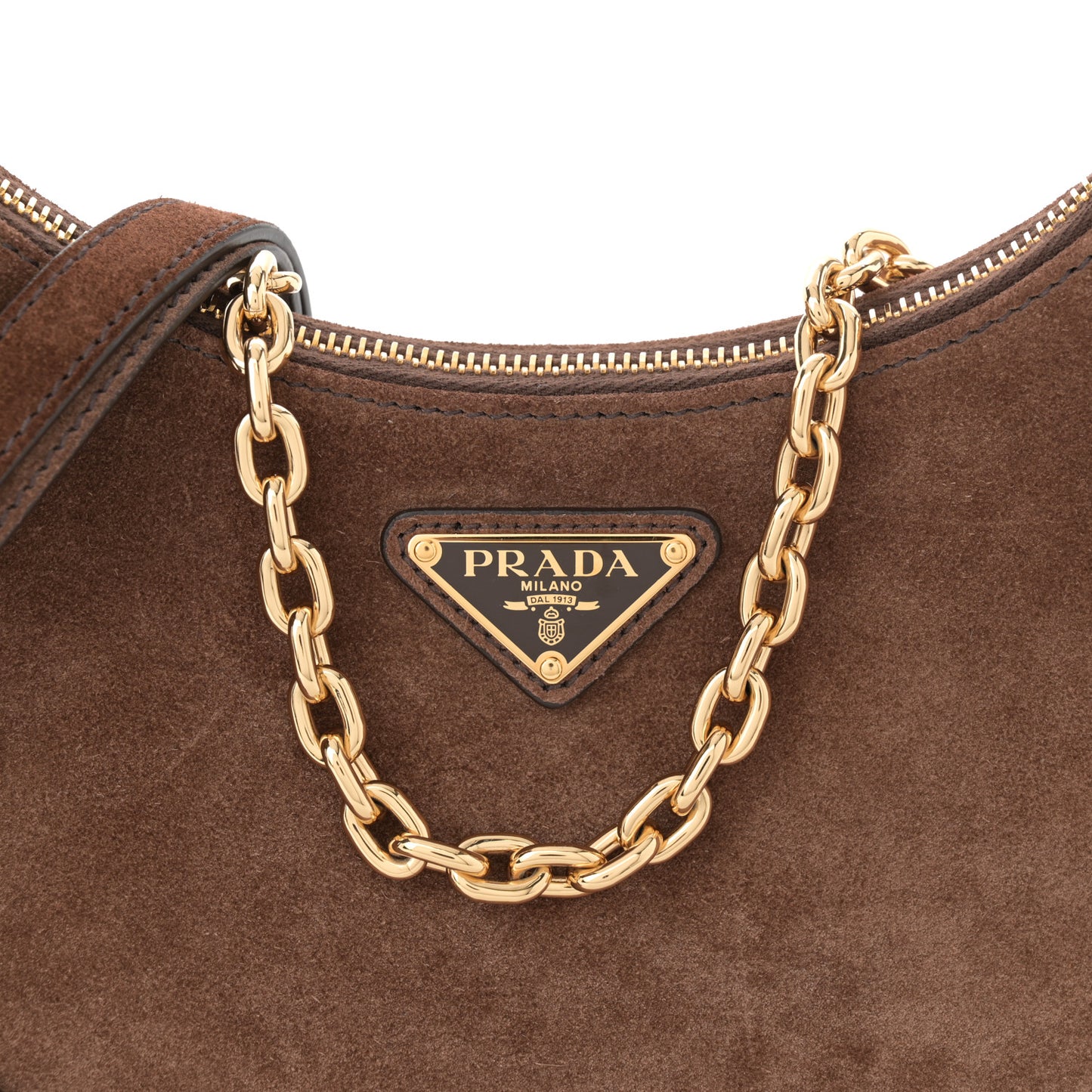 Scamosciato Suede Mini Re-Edition Shoulder Bag Cacao