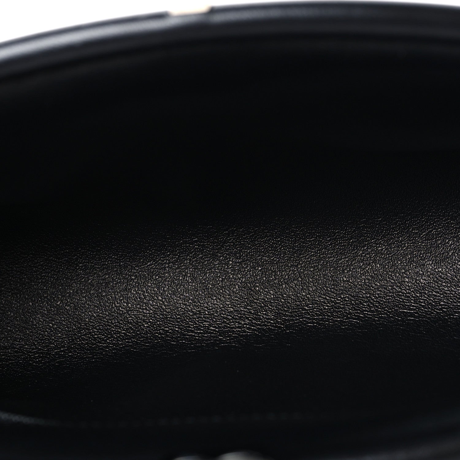 Chanel Lambskin Chevron Quilted Timeless Clutch So Black 5 of 11