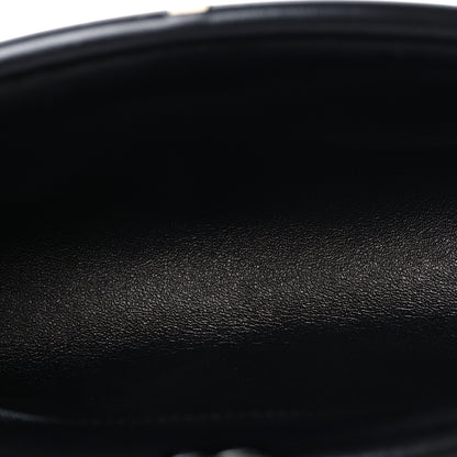 Chanel Lambskin Chevron Quilted Timeless Clutch So Black 5 of 11