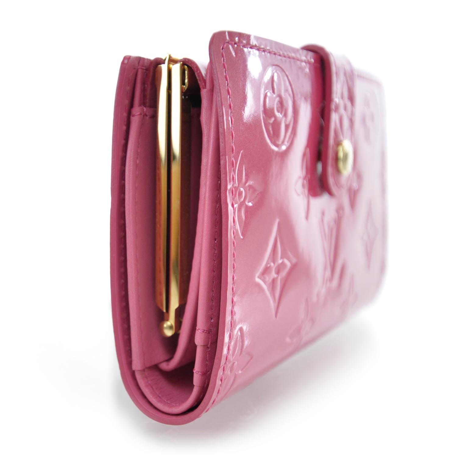 Louis Vuitton Vernis French Purse Framboise 3 of 10