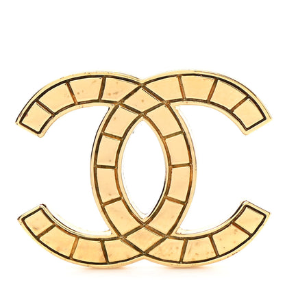 Chanel CC Brooch Gold 1 of 4