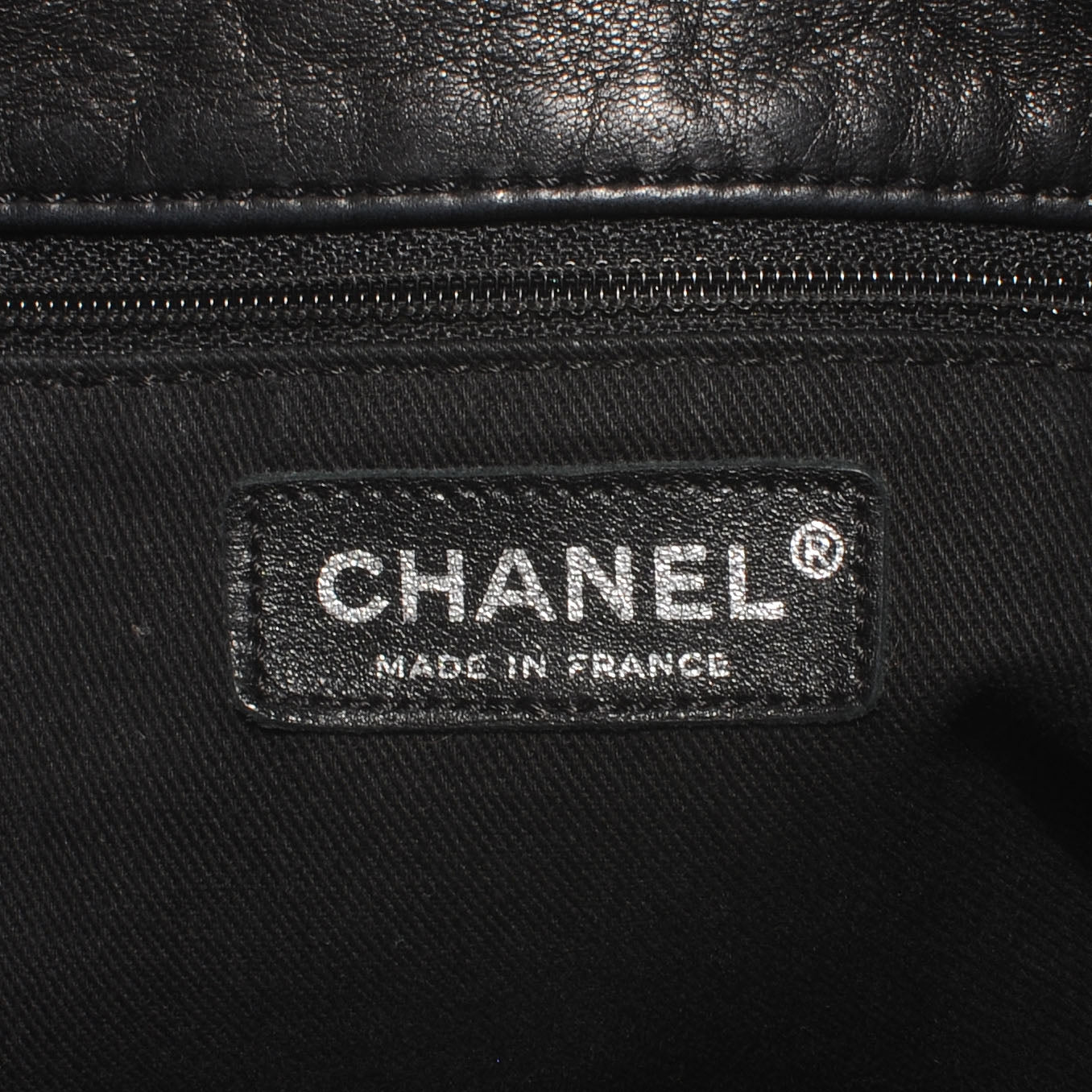 Chanel Lambskin Large Sharpei Shoulder Bag Black 6 of 7