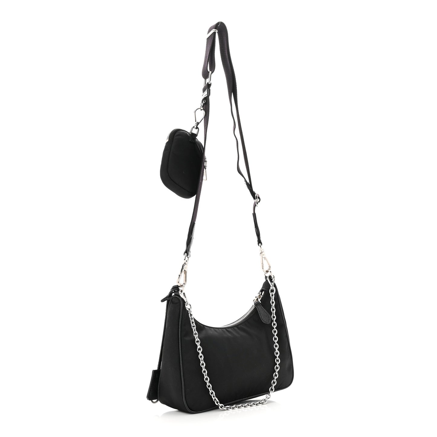 Nylon Re-Edition 2005 Shoulder Bag Black