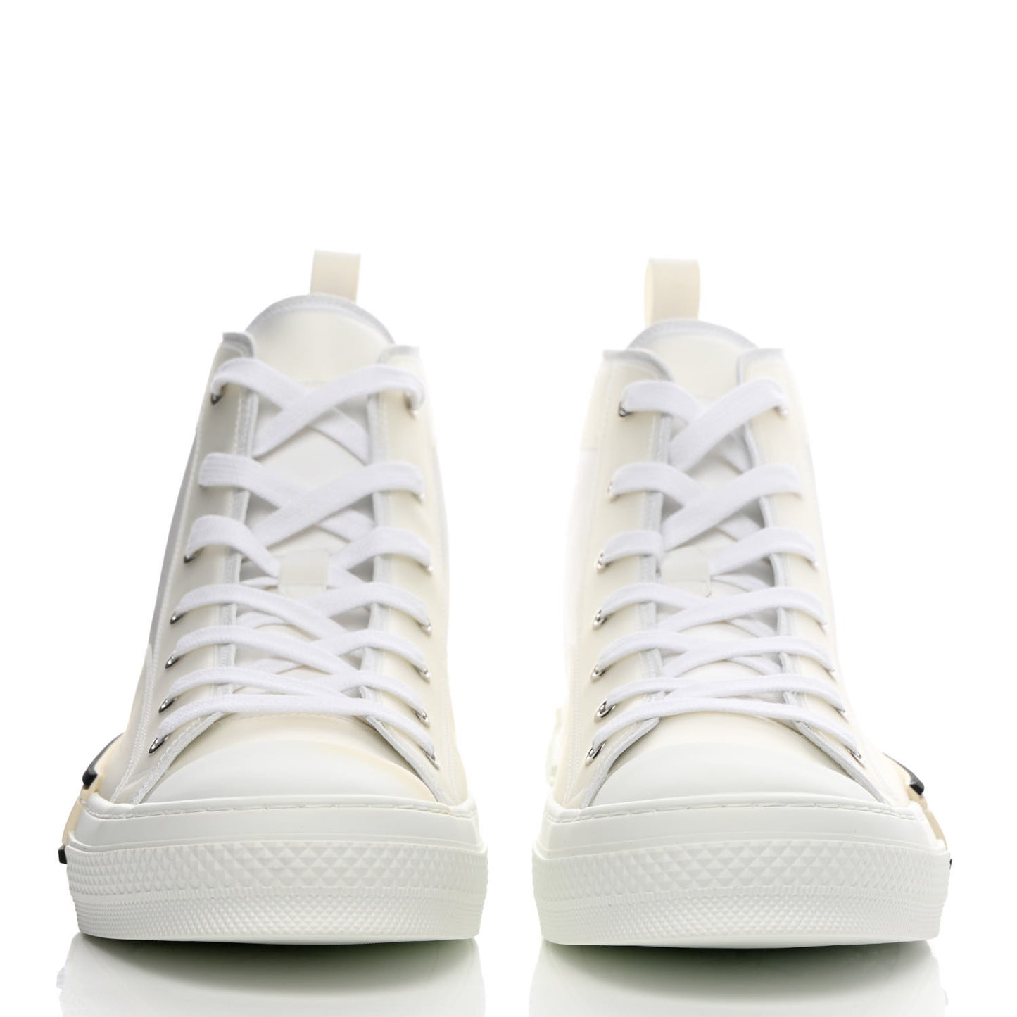 Canvas Mens B23 High Top Sneakers 45.5 White