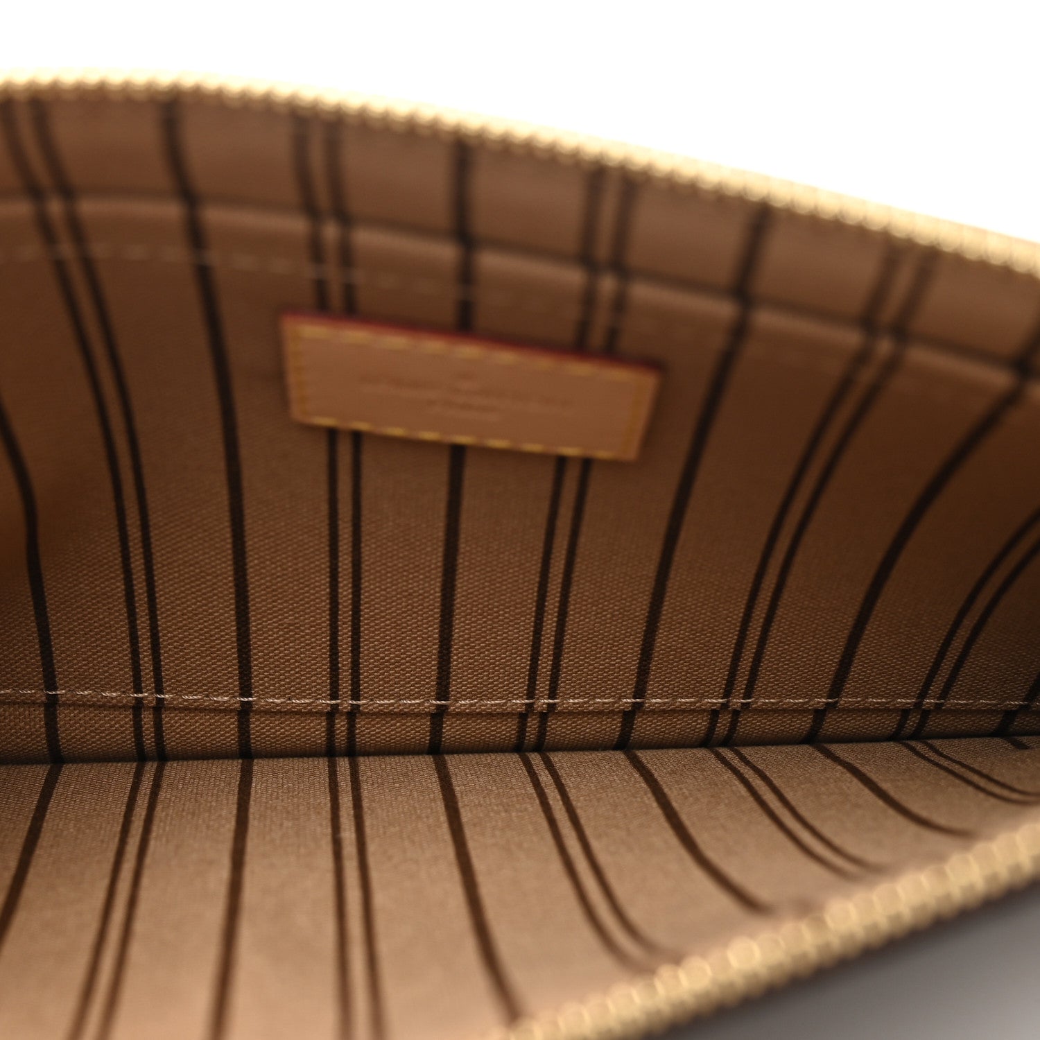 Louis Vuitton Monogram Neverfull MM GM Pochette 5 of 6