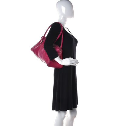 Burberry Grainy Calfskin Shoulder Bag Pink 2 of 15