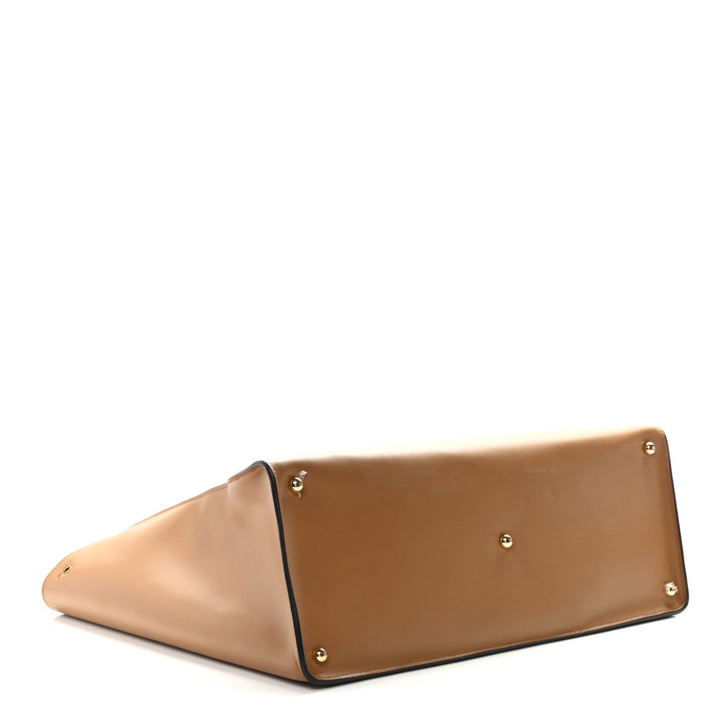 Vitello King Large Fendi Way Tote Caramello