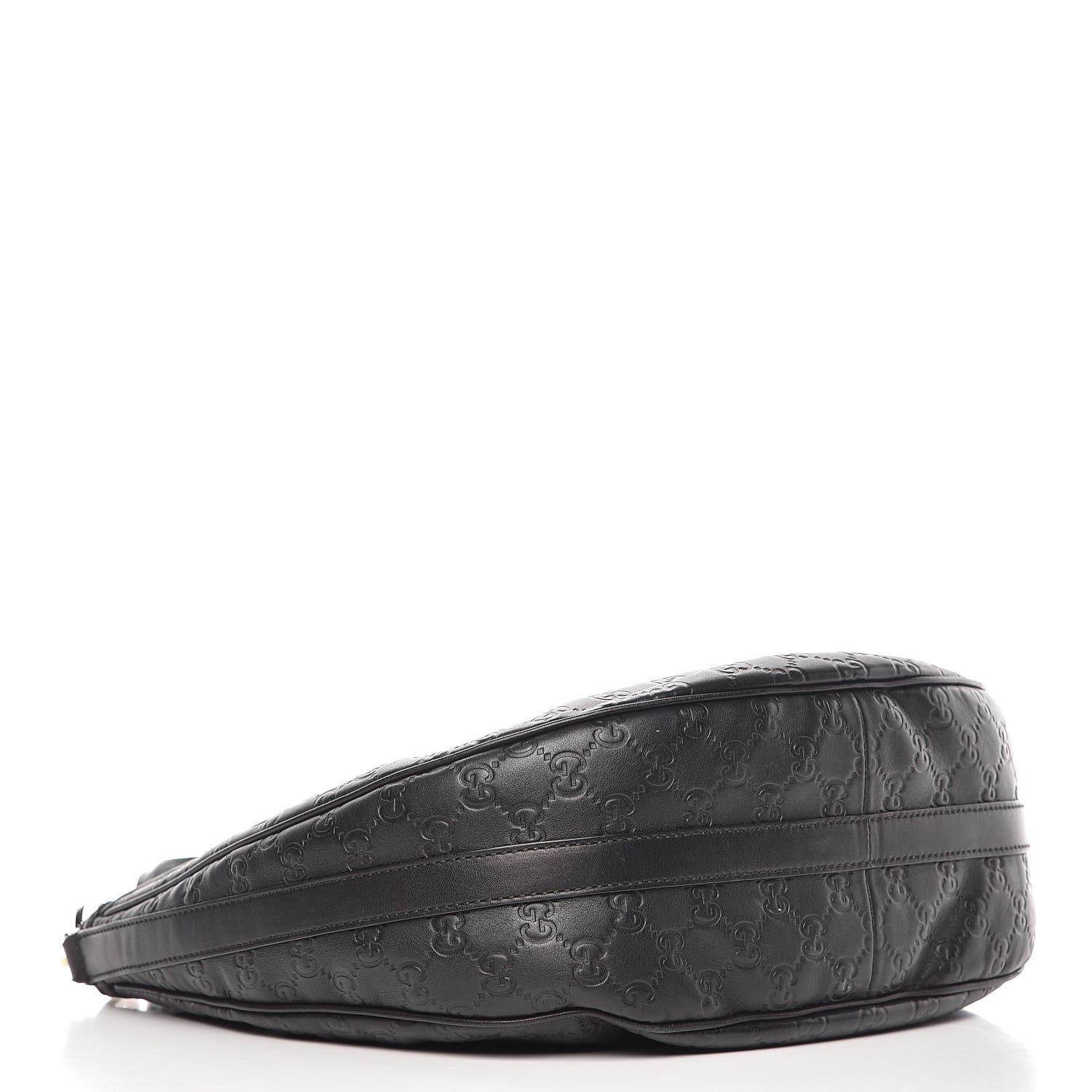 Gucci Guccissima Medium GG Twins Hobo Black 4 of 10