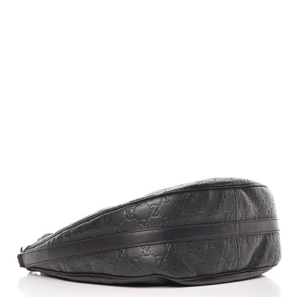 Gucci Guccissima Medium GG Twins Hobo Black 4 of 10