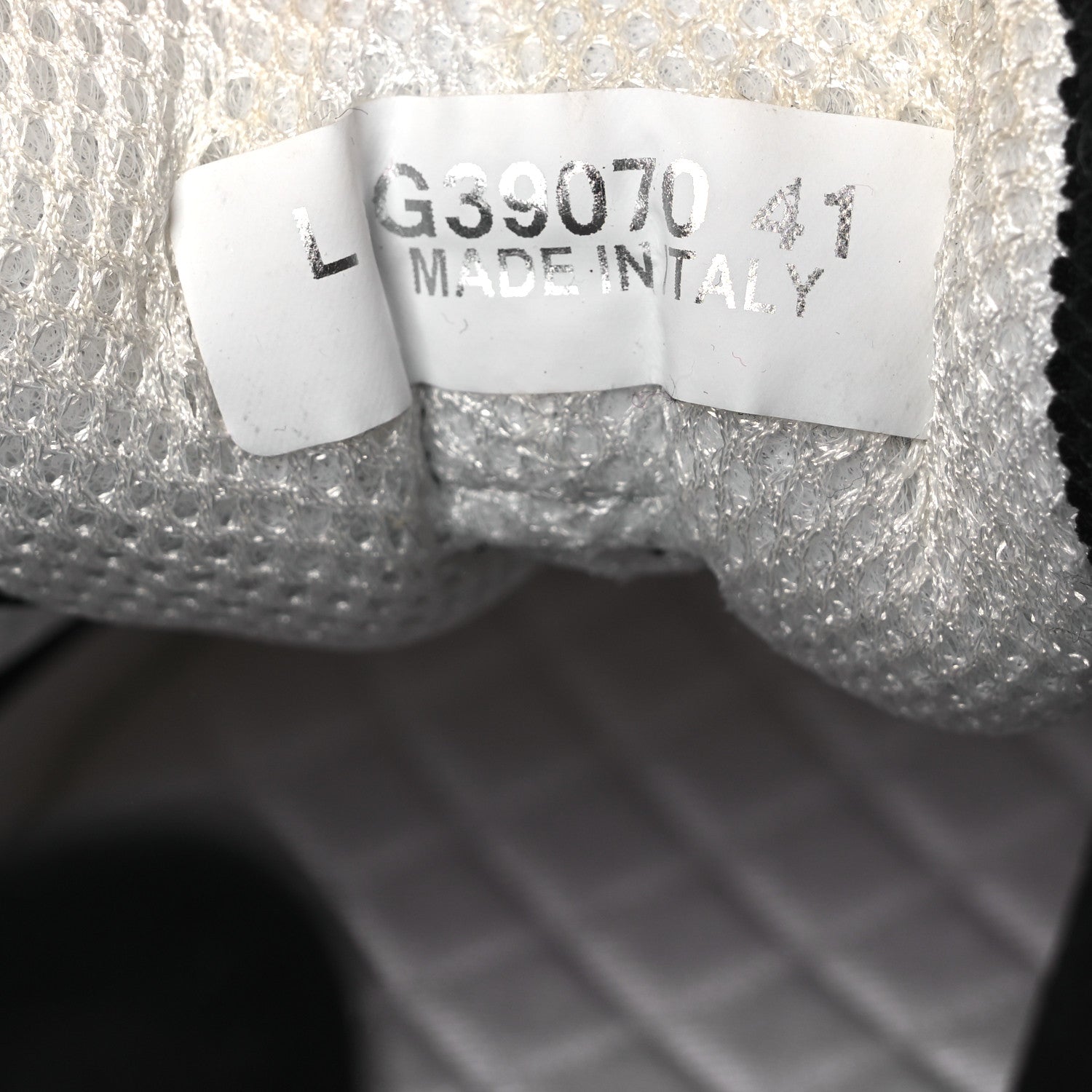 Chanel Fabric Suede Calfskin CC Sneakers 41 White Light Grey 10 of 11