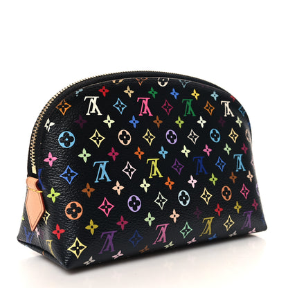 Louis Vuitton LOUIS VUITTON Monogram Multicolor Cosmetic Pouch Black Grenade 3 of 7