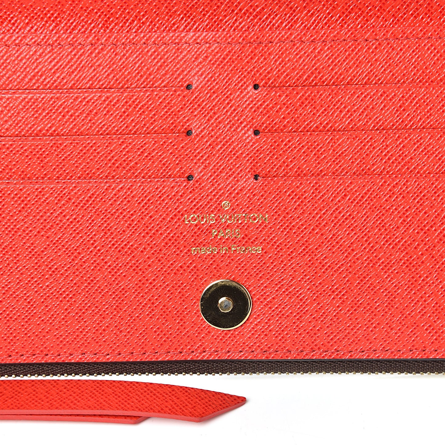 Monogram Adele Wallet Coquelicot