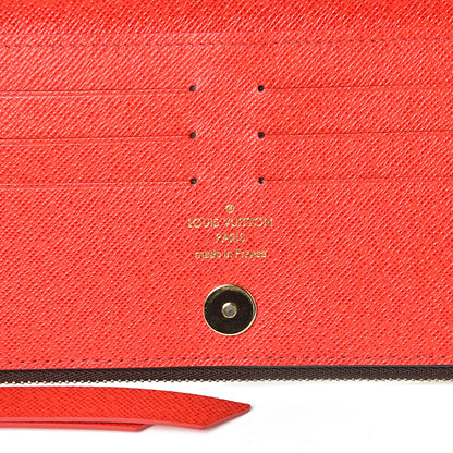 Louis Vuitton Monogram Adele Wallet Coquelicot 5 of 8