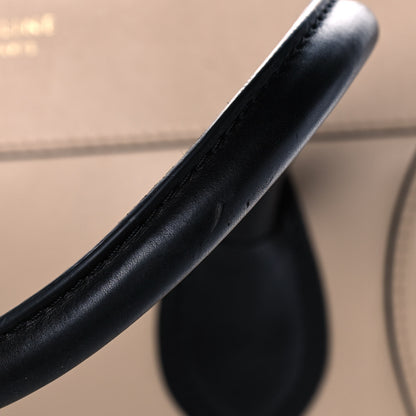 Celine Satin Calfskin Mini Bi-Color Luggage Powder Black 14 of 17