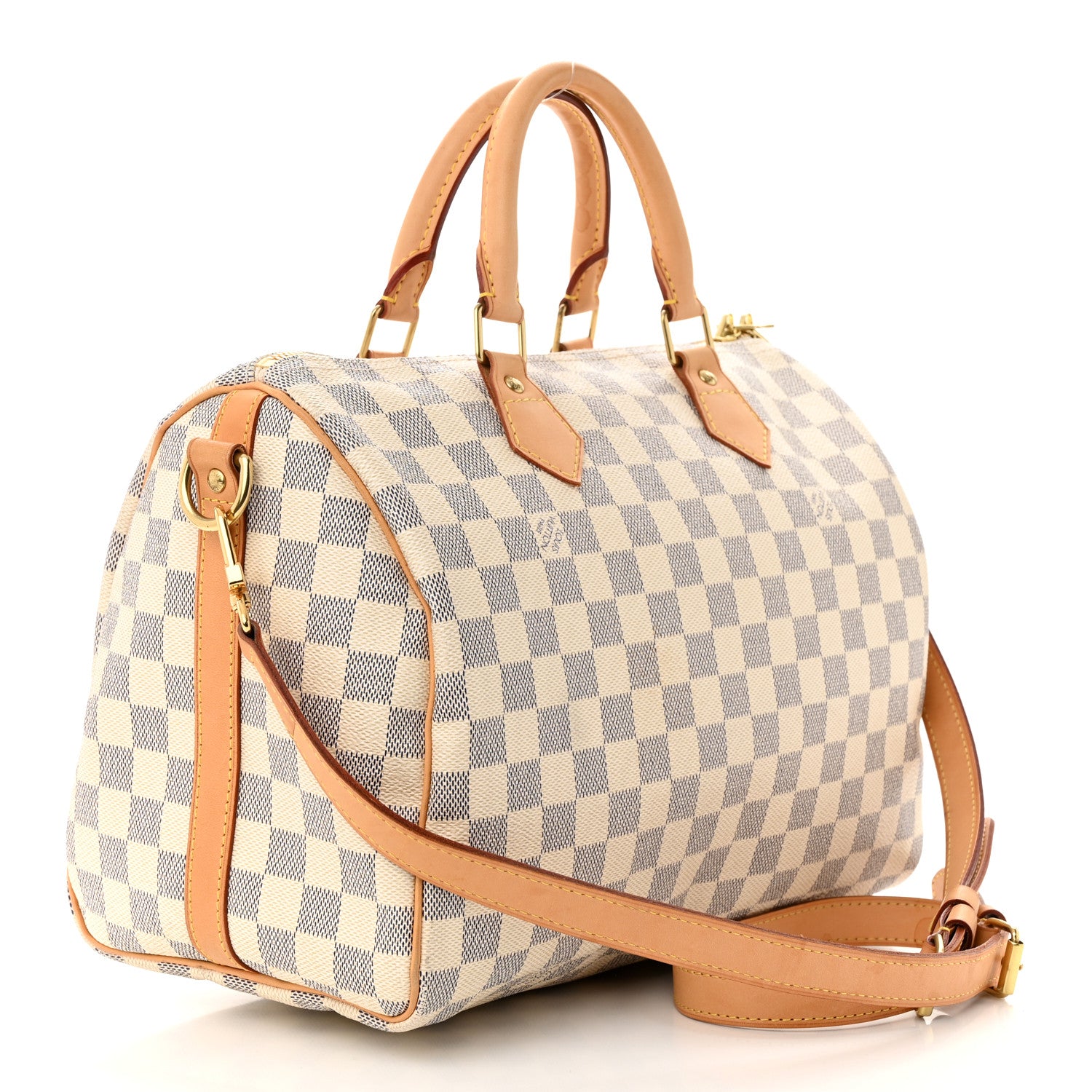 Louis Vuitton Damier Azur Speedy Bandouliere 30 3 of 12