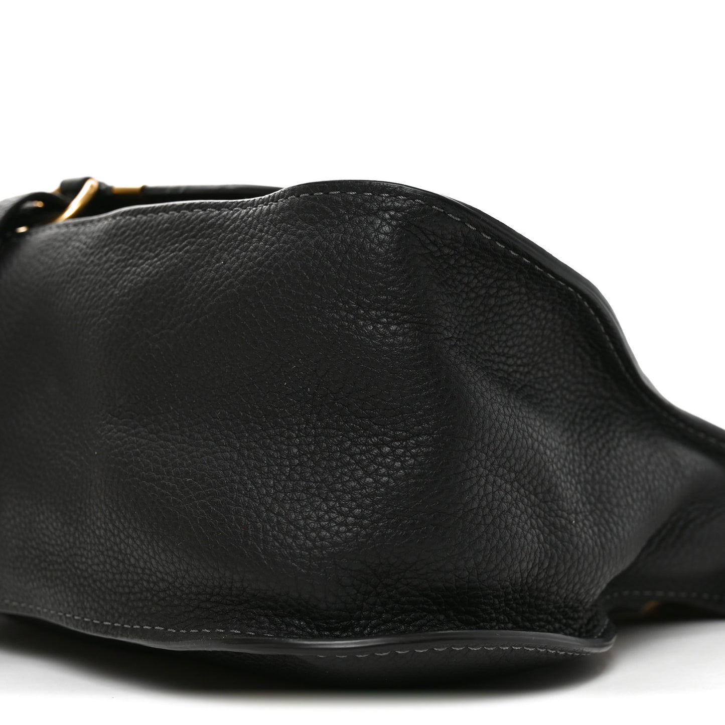 Calfskin Medium Marcie Satchel Black
