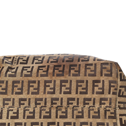 Fendi Zucchino Tote Tobacco 20 of 21