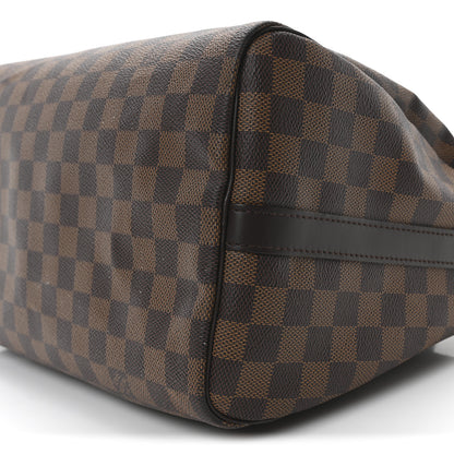 Louis Vuitton Damier Ebene Speedy Bandouliere 30 9 of 9