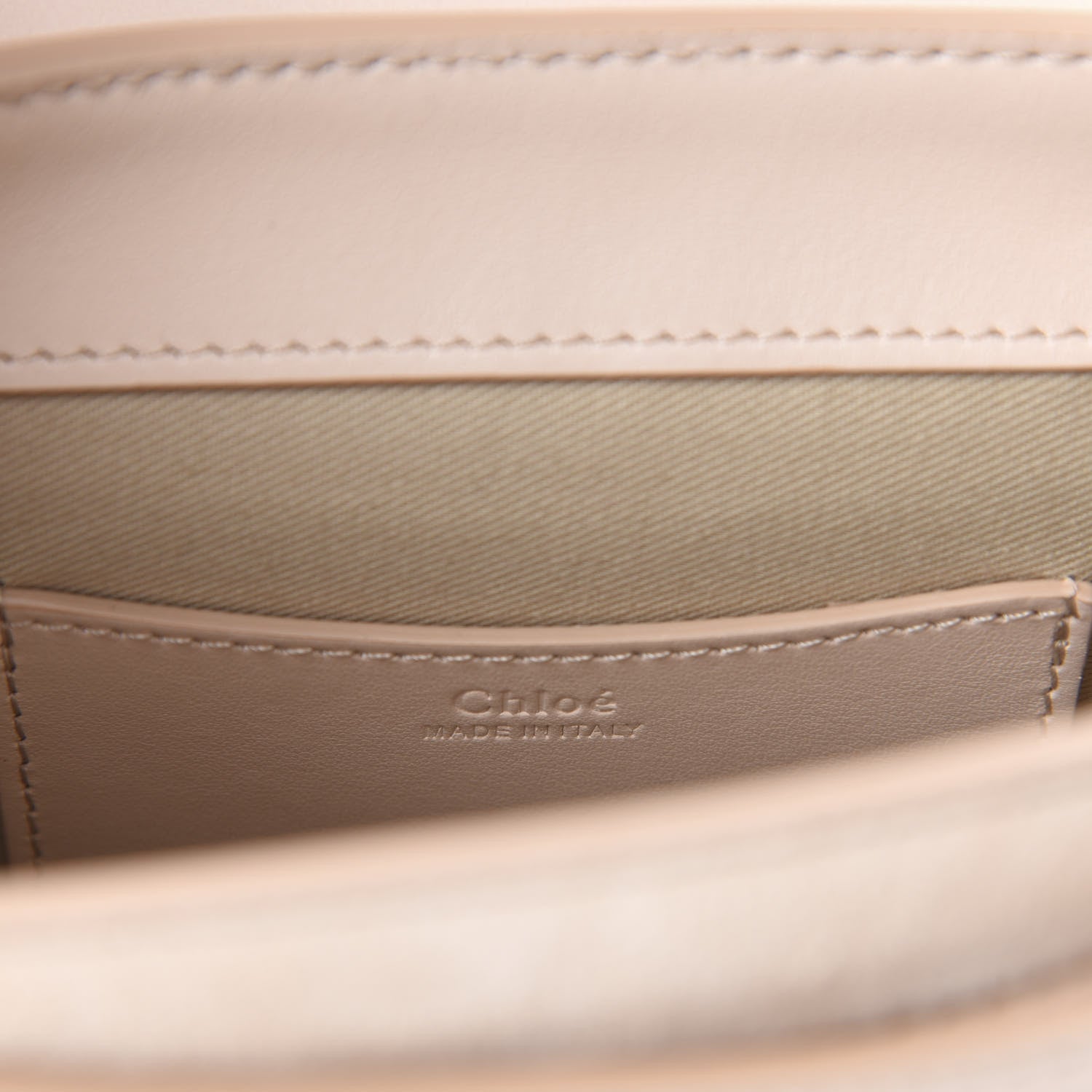 Chloe Calfskin Small Tess Bag Biscuit Pink 8 of 9