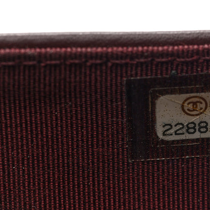 Chanel Caviar Quilted Yen Wallet Black 7 of 8