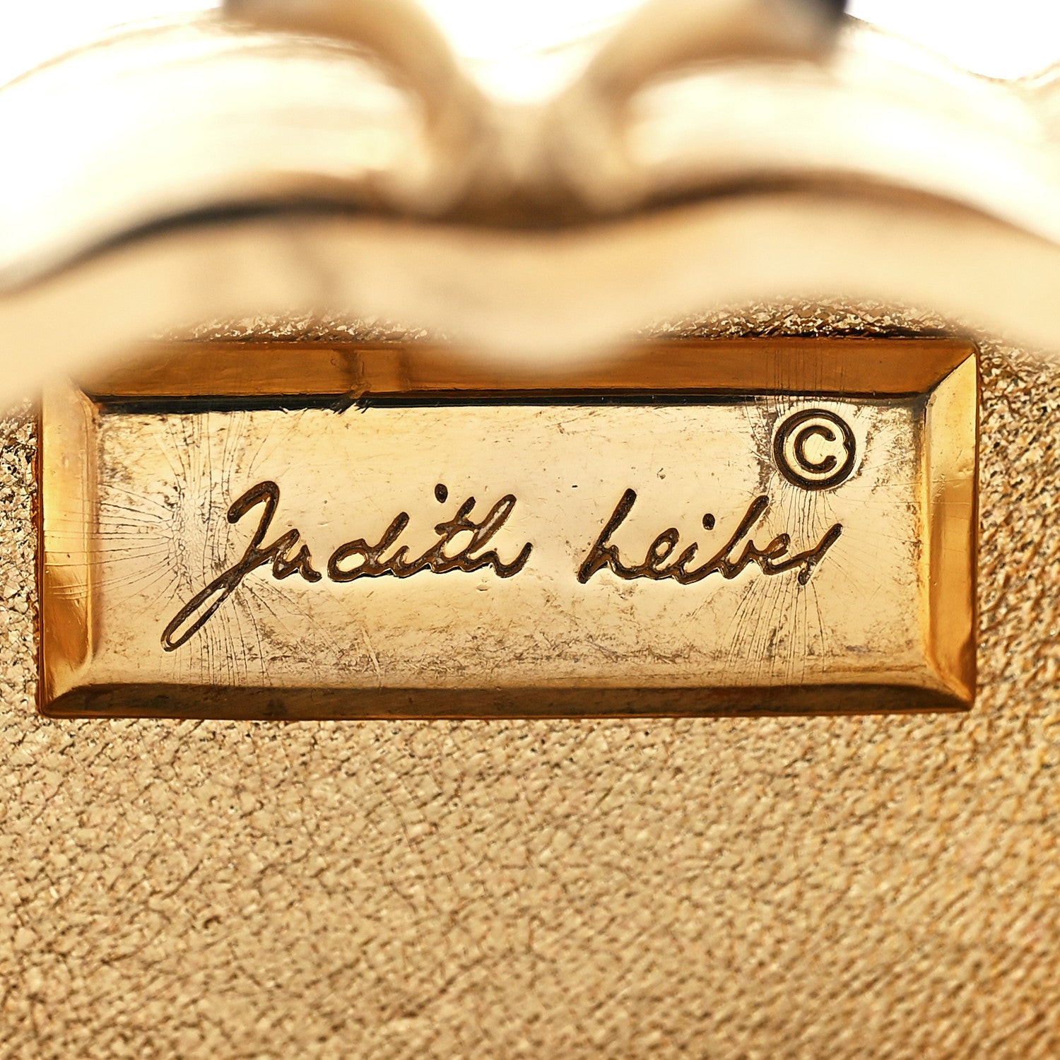 Judith Leiber Crystal Butterfly Celestrina Minaudiere Clutch Gold 8 of 12