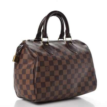 Louis Vuitton Damier Ebene Speedy 25 3 of 9