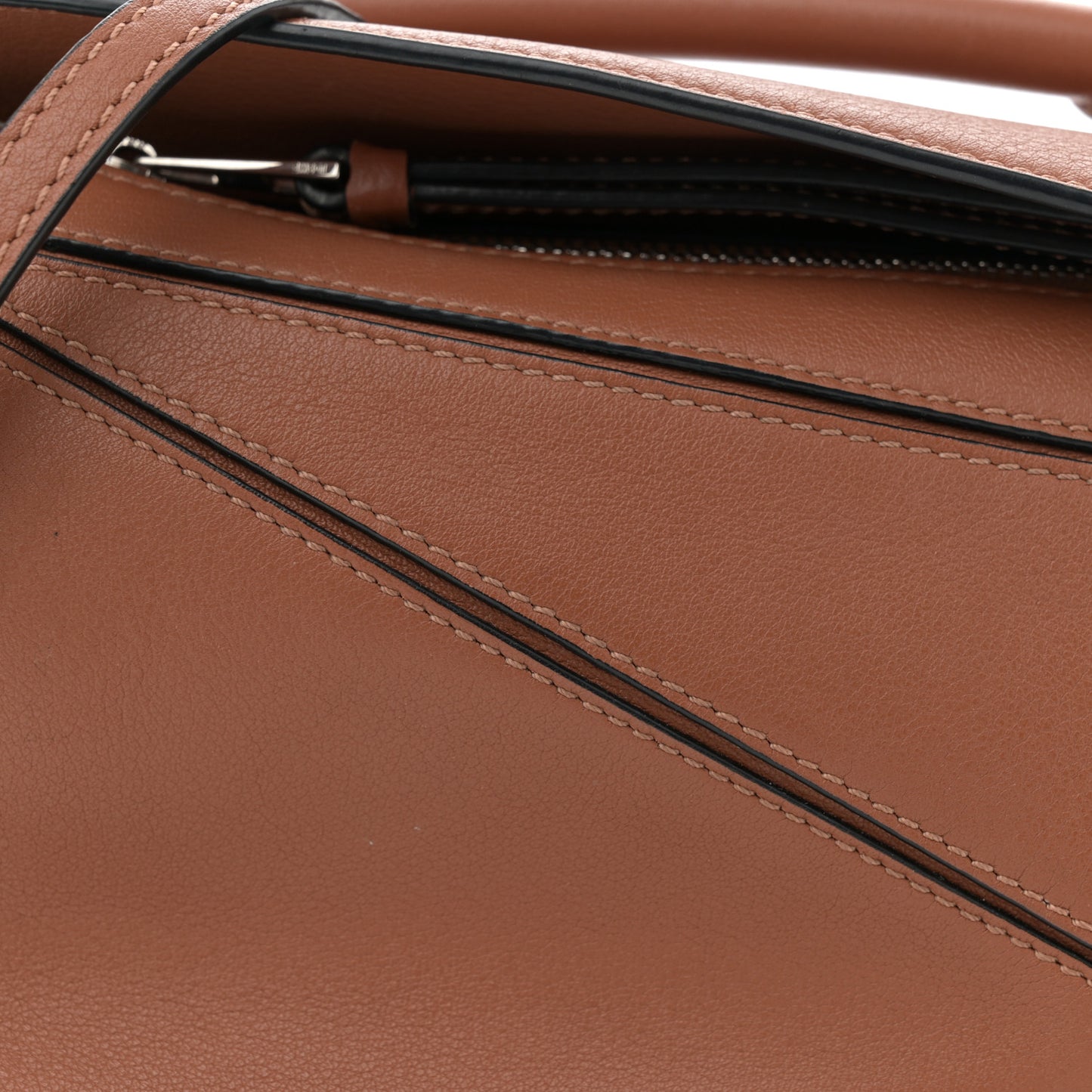 Calfskin Mini Puzzle Bag Tan