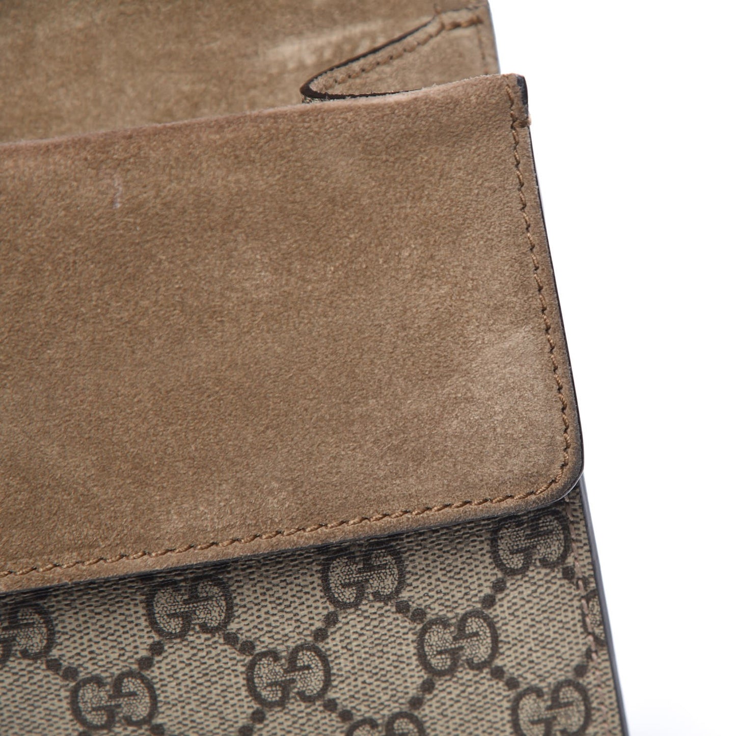GG Supreme Monogram Mini Dionysus Shoulder Bag Taupe