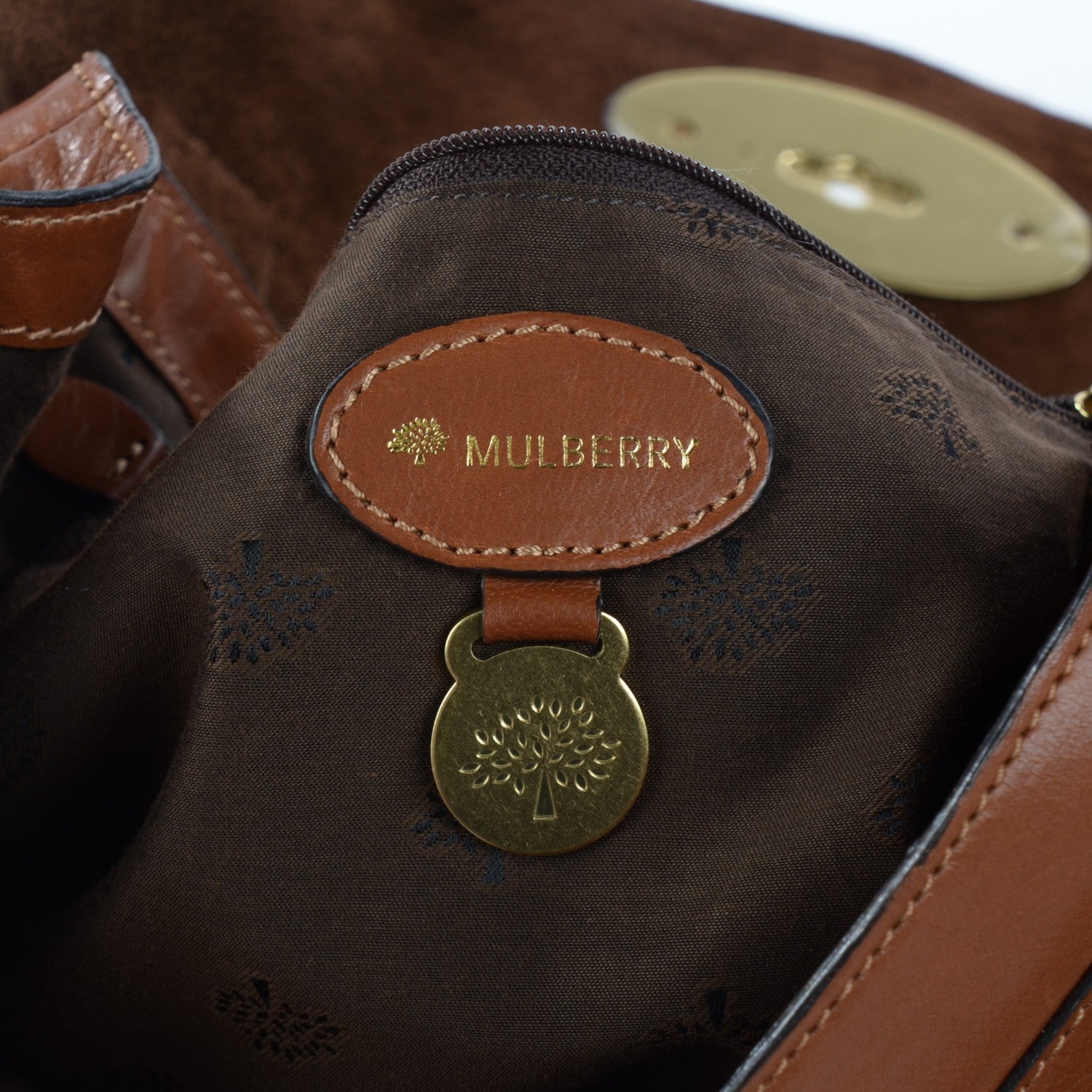 Mulberry Polished Buffalo Medium Alexa Oak 12 of 12