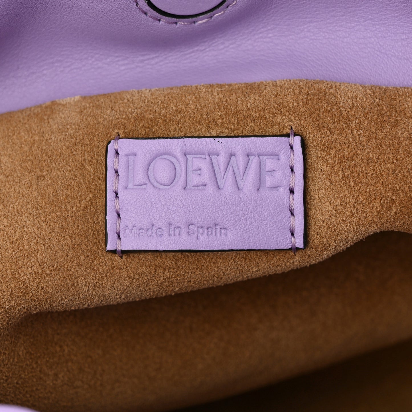 Calfskin Mini Flamenco Knot Bag Light Mauve