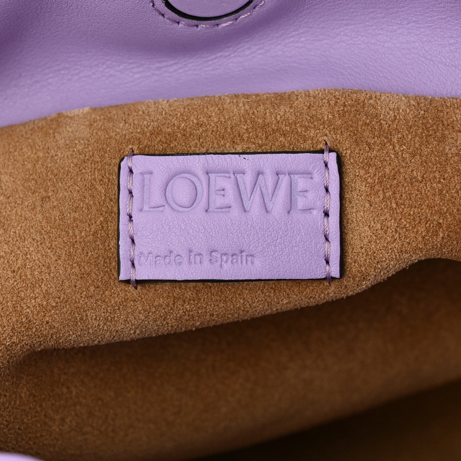 Loewe Calfskin Mini Flamenco Knot Bag Light Mauve 6 of 9