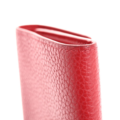 Louis Vuitton Taurillon Capucines Compact Wallet Rubis 13 of 14