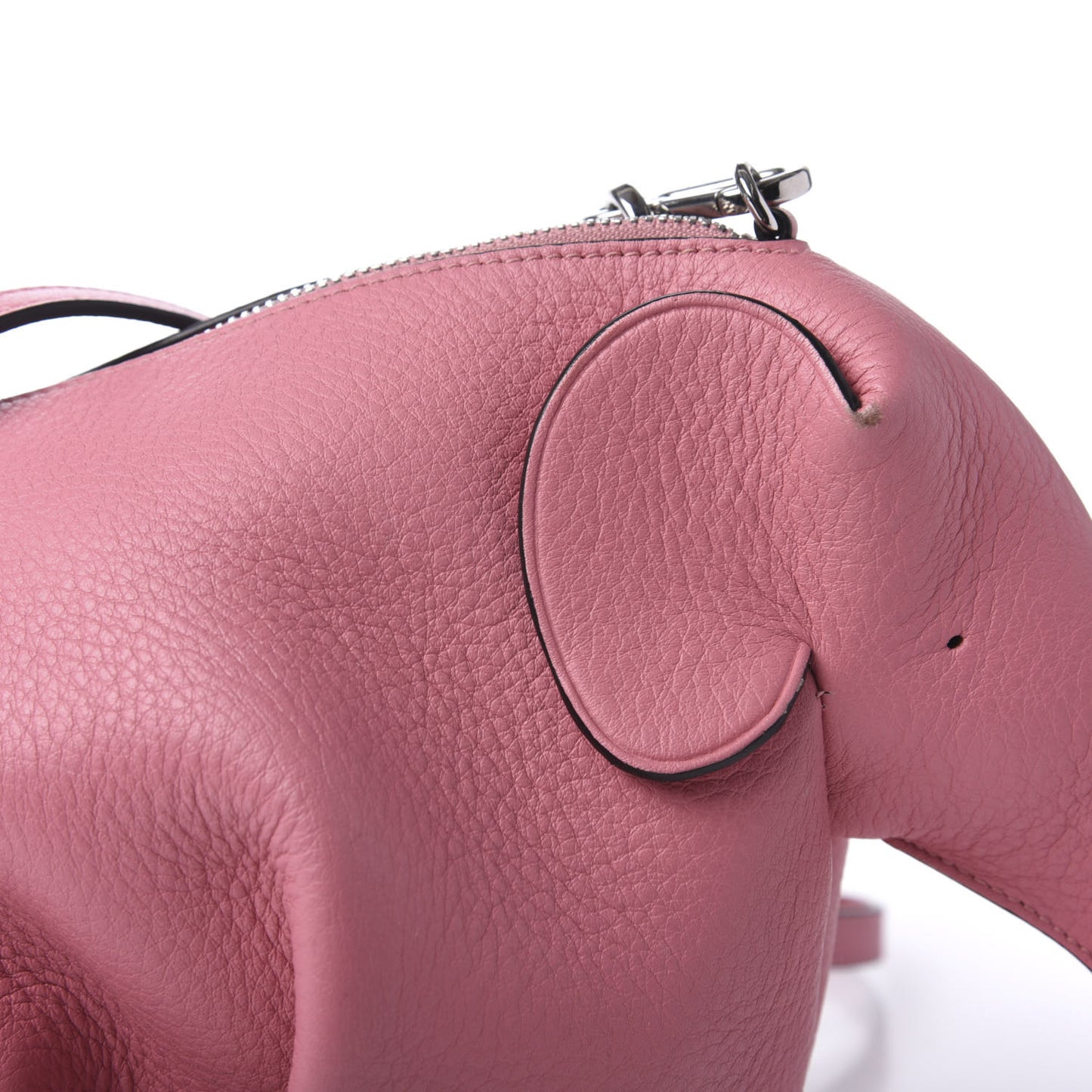 Calfskin Mini Elephant Crossbody Bag Candy
