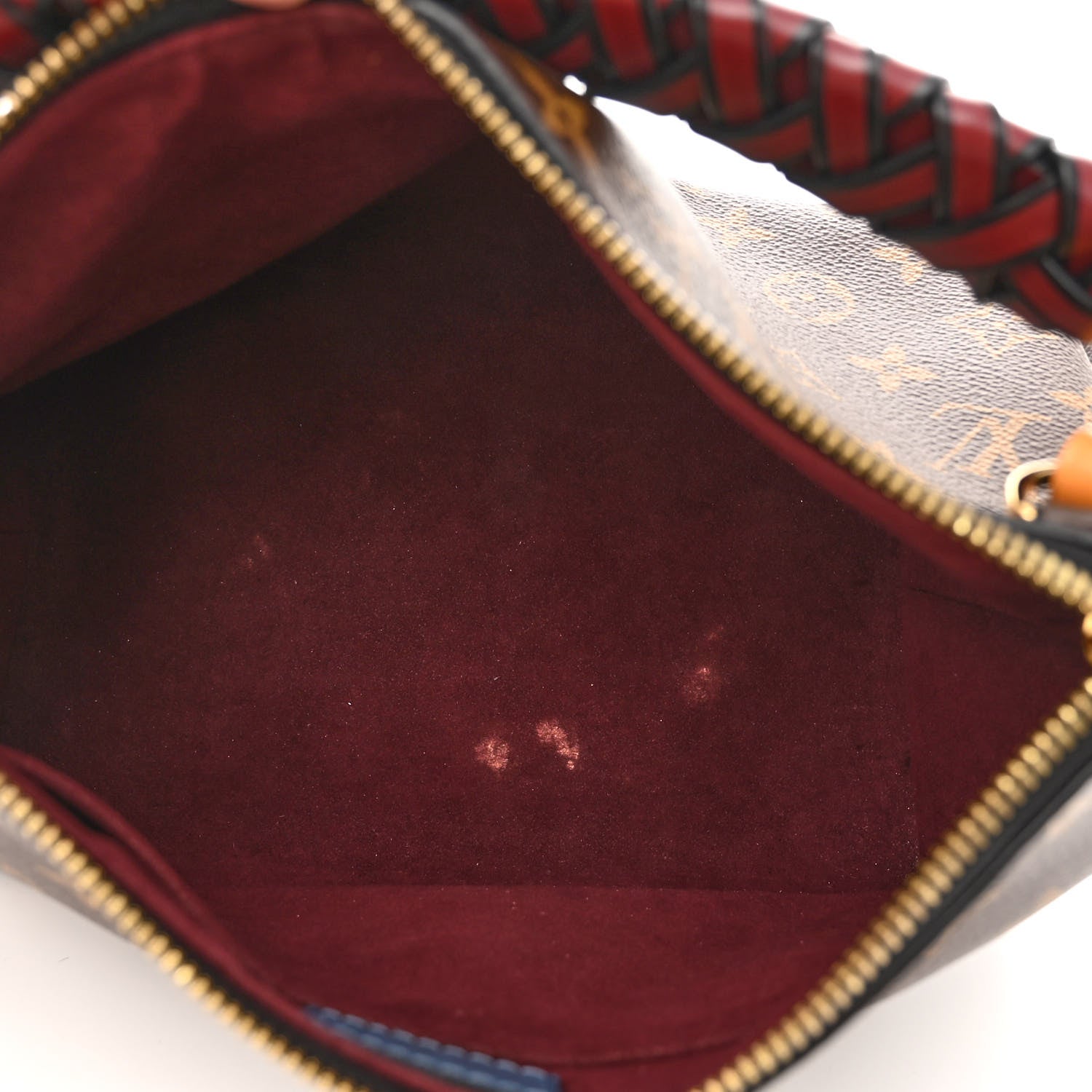 Louis Vuitton Monogram Beaubourg Hobo Mini Bordeaux Red Peach Safran 5 of 10