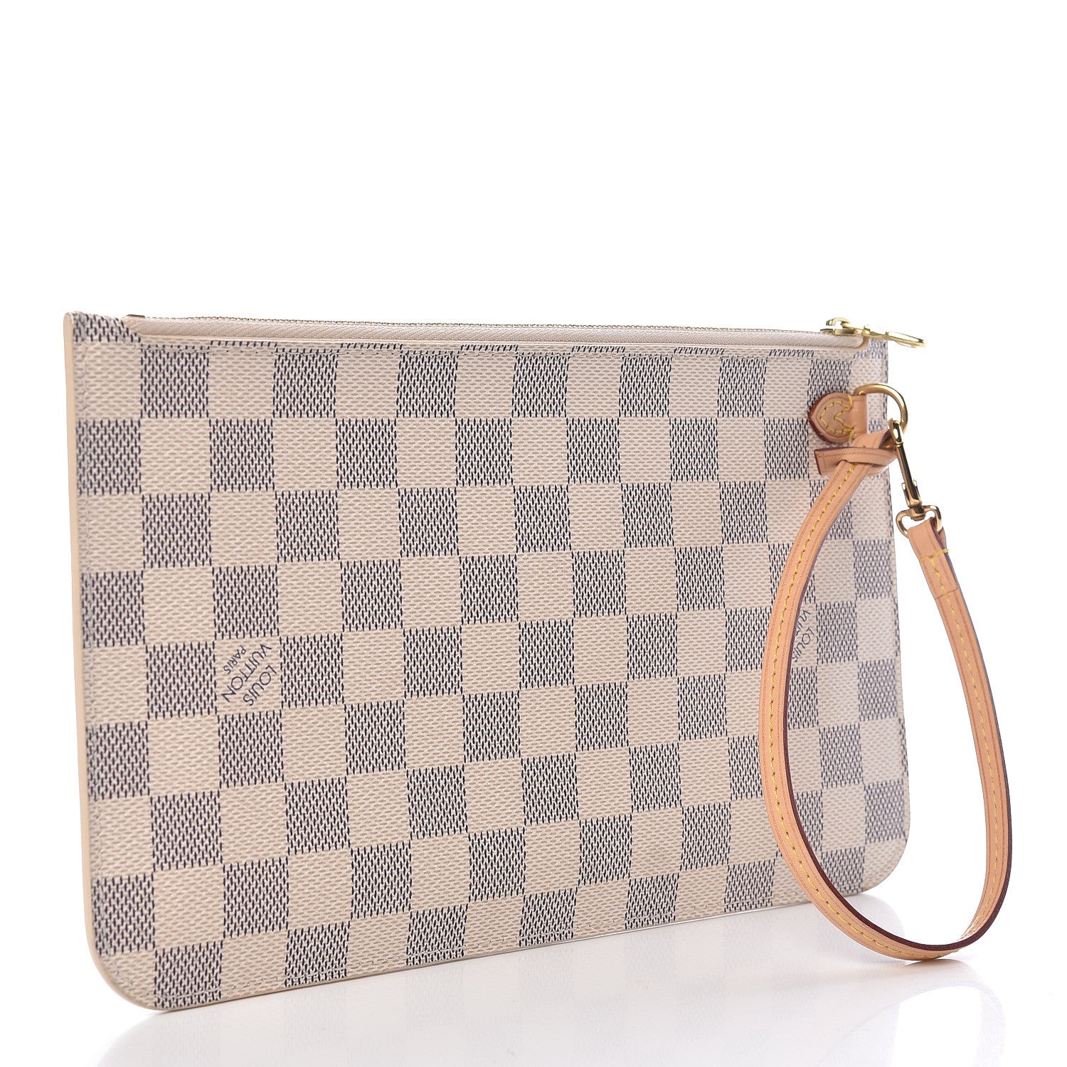 Louis Vuitton Damier Azur Neverfull MM GM Pochette 3 of 8