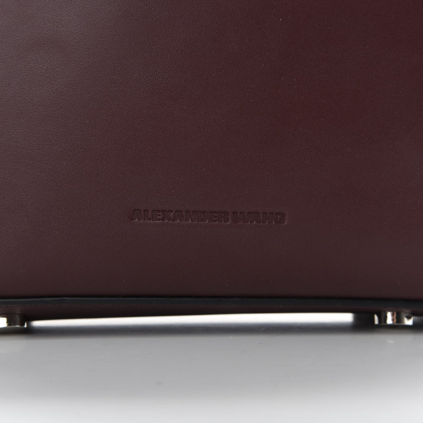 Calfskin Mini Attica Chain Crossbody Beet