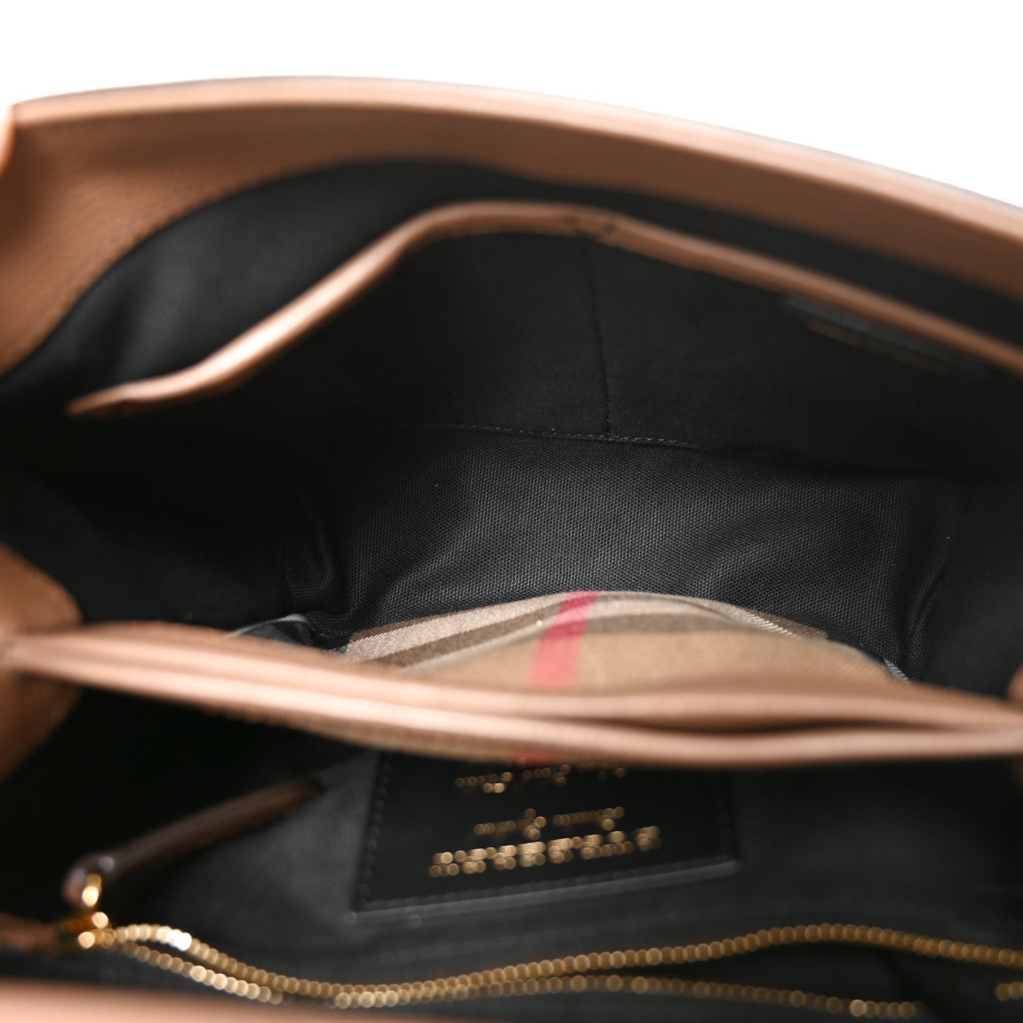 Derby Calfskin House Check Small Camberley Dark Sand
