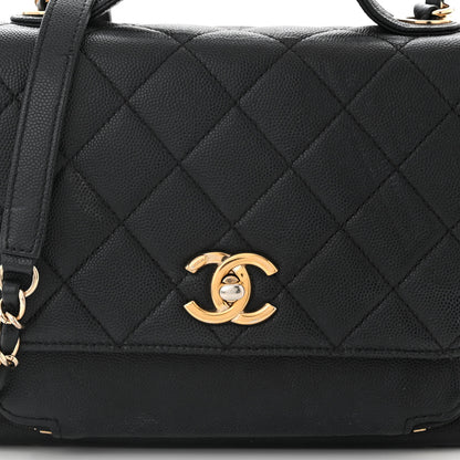 Chanel Caviar Quilted Medium Business Affinity Flap Black 8 of 11