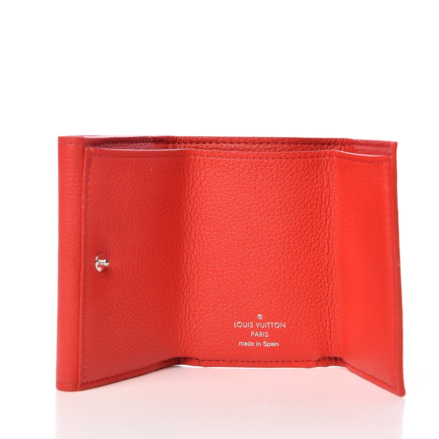 Calfskin Lockmini Wallet Kabuki