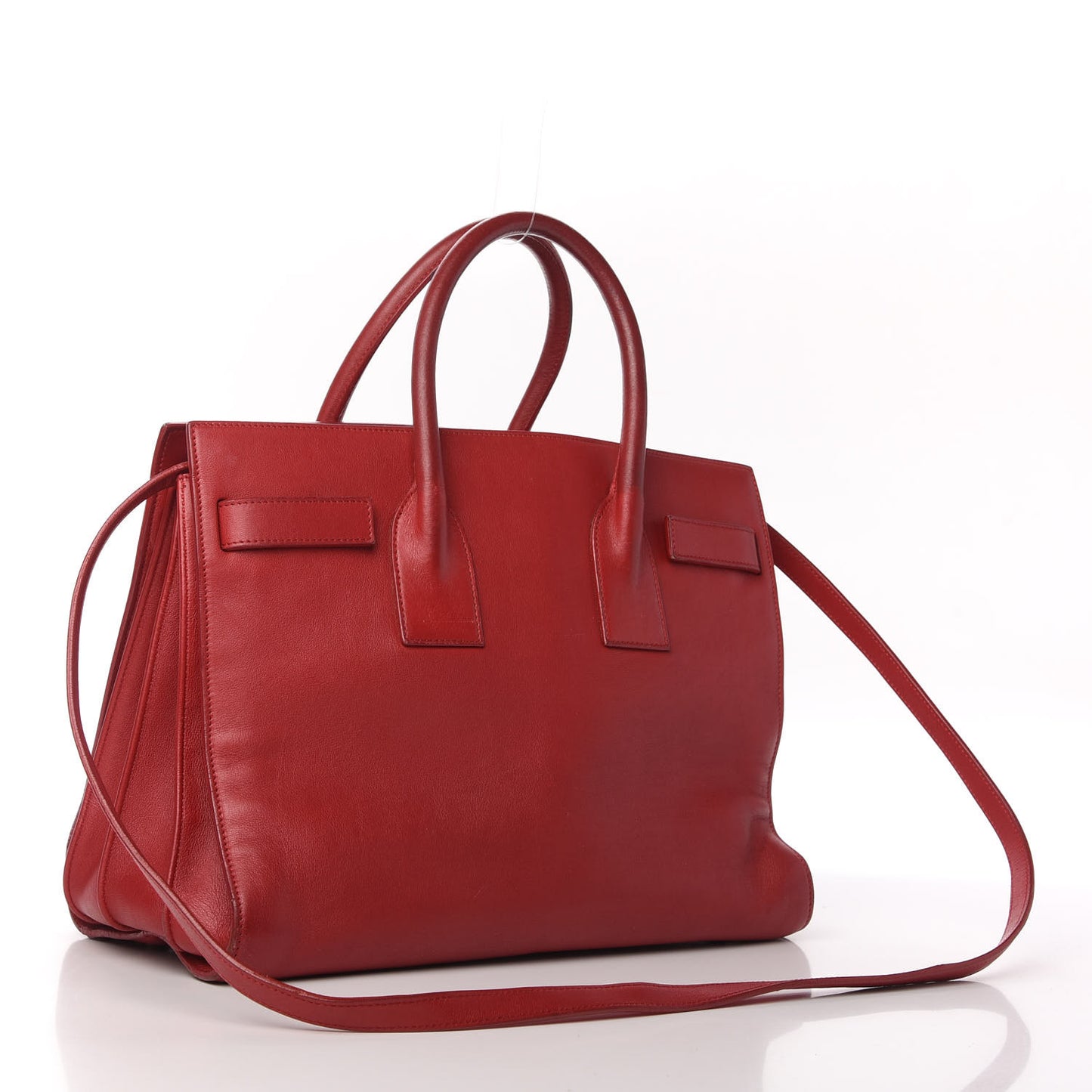 Calfskin Small Sac De Jour Lipstick Red