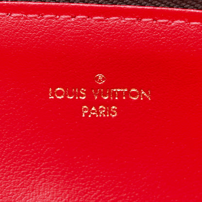 Louis Vuitton Damier Ebene Felicie Chain Wallet Zippered Insert 6 of 8