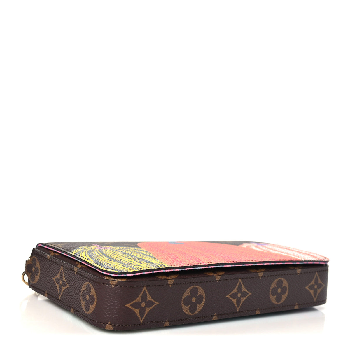 LV X YK Monogram Pumpkins Pochette Felicie