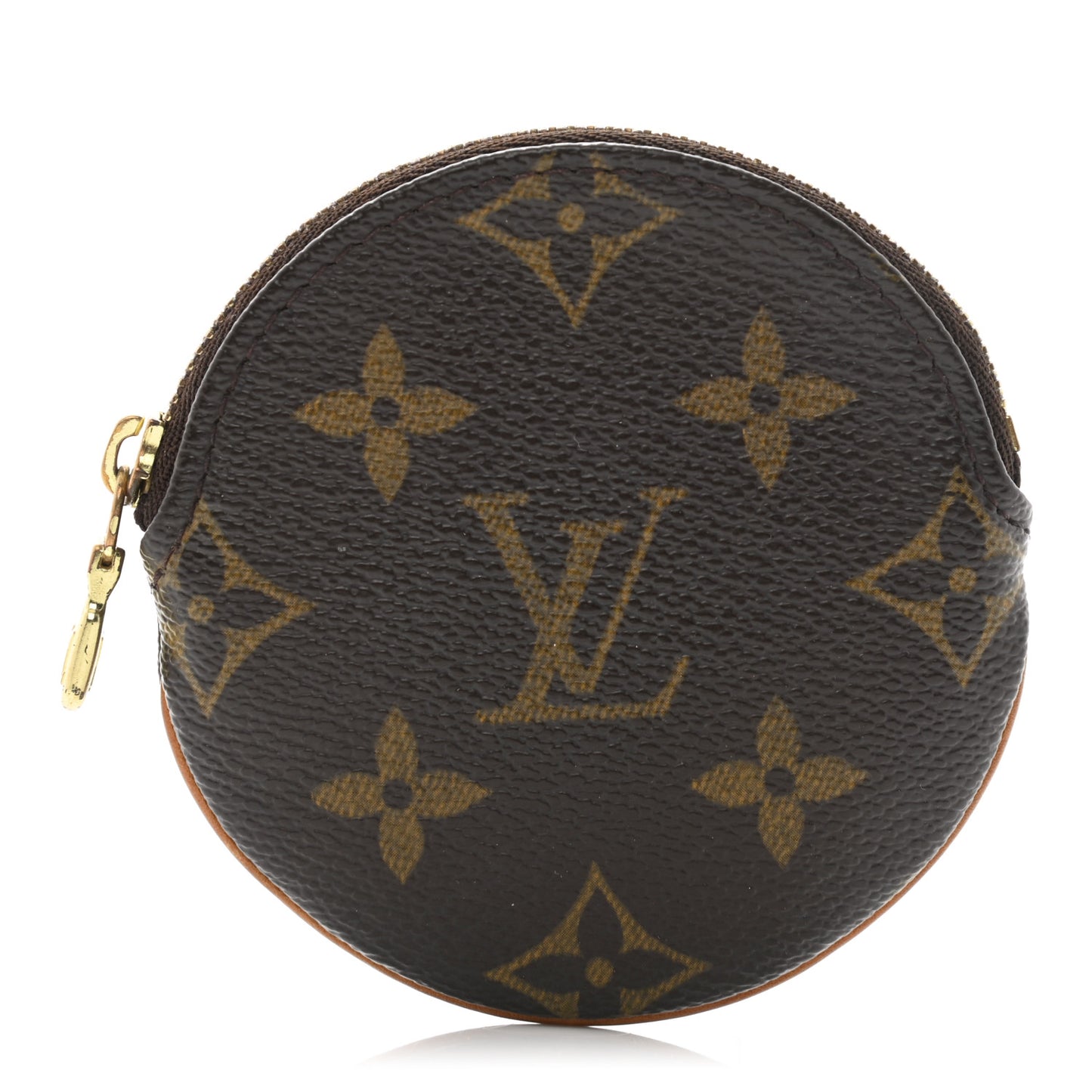 Monogram Round Coin Purse