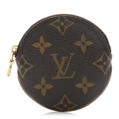 Louis Vuitton Monogram Round Coin Purse 1 of 6
